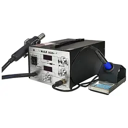 Паяльна станція WEP 952D+ компрессорна, фен, паяльник - мініатюра 2