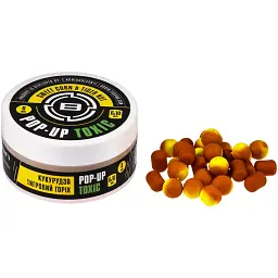 Бойли Brain Toxic Pop-Up Sweet Corn & Tiger Nut (кукурудза + тигровий горіх) 8 mm + 6x10 mm 34 g