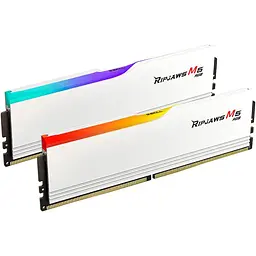 Модуль пам'яті DDR5 G.Skill Ripjaws M5 RGB 2x32GB 6000MHz White (F5-6000J3040G32GX2-RM5RW) [148632] - мініатюра 3