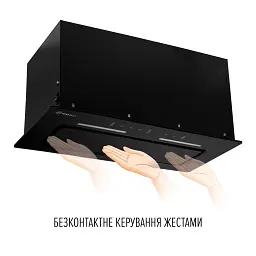 Витяжка повновбудована PERFELLI NUOVA 6NWRB NERO - мініатюра 3