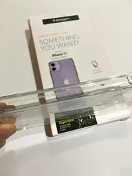 Оригінальний протиударний чохол для iPhone 11 Spigen Ultra Hybrid Crystal Clear 076CS27185 прозорий - мініатюра 9