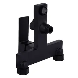 Змішувач для ванни Qtap Gemini (з душовим гарнітуром) QTGEM259BLM45682 Black Matt - мініатюра 6