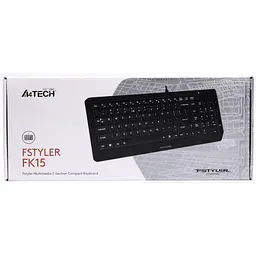 Клавіатура A4Tech FK15 Black - мініатюра 10