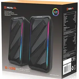Акустична система REAL-EL S-130 USB Black (EL121100018) - мініатюра 10