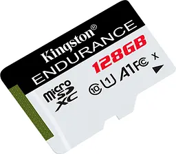 Карта пам'яті Kingston 128GB microSDXC High Endurance UHS-I U1 A1 (SDCE/128GB) [82576] - мініатюра 2