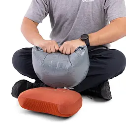 Надувна подушка Sea to Summit Aeros Premium Pillow, XL Синій - мініатюра 4