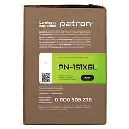 Картридж Patron HP 151X (W1510X) Green Label (PN-151XGL)