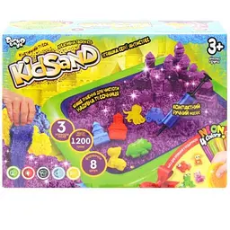 Живий кінетичний пісок із надувною пісочницею Kidsand Danko Toys - мініатюра 7