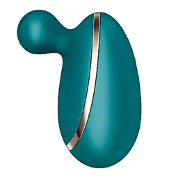 Вібратор для зовнішньої стимуляції Satisfyer Spot On 1 Green, гнучкий відросток - мініатюра 2