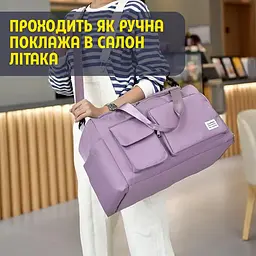 Стильна універсальна жіноча дорожня сумка - мініатюра 3