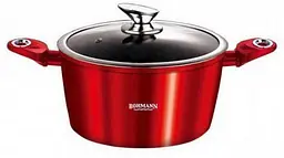 Каструля з кришкою Bohmann BH-2624-NS 24 см 5 л