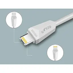 Кабель Golf GC-27S Double Sided Diamond cable White - мініатюра 2