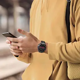 Смарт-годинник Haylou Filwans GTR Smartwatch HF003 Black - мініатюра 3