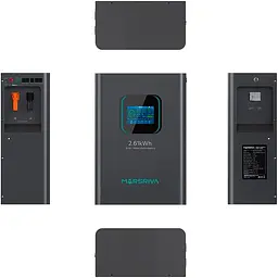 Акумуляторна батарея для ДБЖ Marsriva LiFePO4 25.6 V / 100 А*ч (MR-LFP24-100-WMD) - мініатюра 5