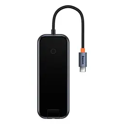 Адаптер мультипортовий - хаб Baseus AcmeJoy 8-Port Type-C Hub Adapter (WKJZ010613) - мініатюра 3
