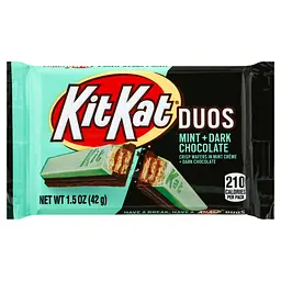 Батончик Kit Kat Duos Mint + Dark Chocolate 42 г