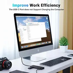 Концентратор Ugreen USB-C to 4xUSB-C 3.2 Gen2 10Gbps CM806 black (35584) - мініатюра 6