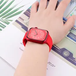 Ремінець для смарт-годинника Hoco iWatch WA15 Flexible series 8-character buckle midnight blue 38/40/41 мм - мініатюра 9