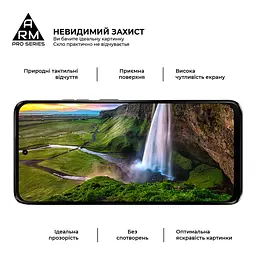 Захисне скло на Motorola G34 5G/G45 5G з олеофобним покриттям, Pro, повне проклеювання, антистатичний і пиловідштовхуючий шар, 9H, самоклеючеся, 2.5D, на весь екран, антистатичний клей, ArmorStandart (ARM73850) - мініатюра 4