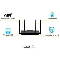 Бездротовий маршрутизатор (роутер) Asus RT-BE50 [143041] - мініатюра 10