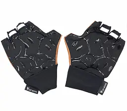 Велорукавиці дитячі West Biking YP0211248 з короткими пальцями S (4-5 р) камуфляж Brown (G0001830) - мініатюра 2