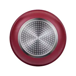 Набір сковорідок зі знімною ручкою Bergner Click & cook 22/26 см червоний (BG-31605-RD) - мініатюра 4