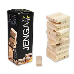 Настільна гра "Fire Jenga" 30848 українською мовою 48 брусків - мініатюра 2