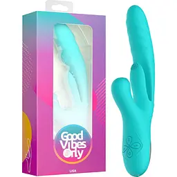Вібратор Good Vibes Only Lisa Thrusting Rabbit Vibrator with G-Spot Stimulator (SX3066) [152363] - мініатюра 8
