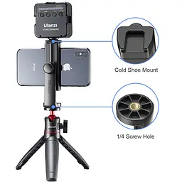 Тримач для телефона Ulanzi Vijim Horizontal and Vertical Phone Clip UV-2120 ST-17 Black - мініатюра 6