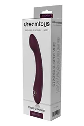 Вібратор Dreamtoys Essentials G-spot Vibe, 21.8 см (бордовий) - мініатюра 5