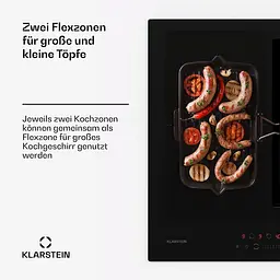 Індукційна варильна поверхня з витяжкою Klarstein Chef-Fusion DownAir (10045556) - мініатюра 7