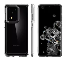 Чохол протиударний прозорий Spigen Ultra Hybrid Crystal ACS00746 для Samsung Galaxy S20 Ultra Clear - мініатюра 2