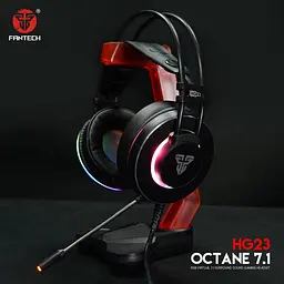 Ігрові навушники Fantech Octane 7.1 HG23 Black з мікрофоном - мініатюра 6