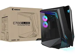 Корпус Gigabyte AORUS C700 Glass Black (GB-AC700G) Без БП - мініатюра 10