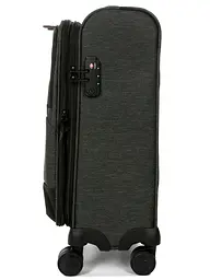 Валіза маленька S тканинна Airtex 6659 54x40x23см 50л Сірий - мініатюра 6