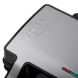 Мультимейкер 2 в 1 Adler AD 3073 (бутербродниця — гриль) - мініатюра 6