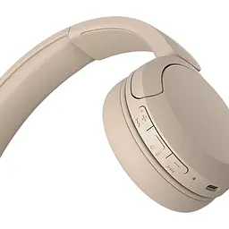Навушники Sony On-ear WH-CH520 BT 5.2 SBC AAC Wireless Mic Бежевий (WHCH520C.CE7) - мініатюра 5