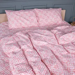 Простирадло MirSon Ranforce Elite Abstract Pink 110 х 160 см (2200013166801) - мініатюра 6
