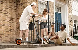 Електросамокат Xiaomi Mi Electric Scooter 4 Go Сірий - мініатюра 7