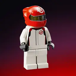Конструктор LEGO Speed ​​Champions Автомобіль для перегонів MoneyGram Haas F1 Team VF-24, 242 деталі (77250) - мініатюра 5