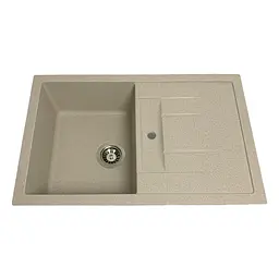 Кухонна мийка Adamant Fort 770x495x200 Бежевий avena 100002005 - мініатюра 2