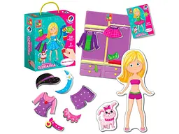 Настільна гра Одягалка. Меган і Поллі, Vladi Toys