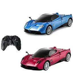 Машинка на радіокеруванні Kool Speed Pagani Huayra Roadster 1:16 2.4ГГц, синя/червона на батарейках