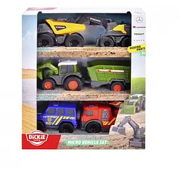 Ігровий набір Dickie Toys Мікро-транспорт 9 см (3742016) - мініатюра 5