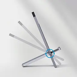 Підставка для смартфона HAGiBiS Cell Phone Stand ZZ4 Silver - мініатюра 5