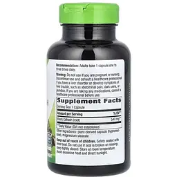 Клопогон Nature's Way Black Cohosh 540 мг 180 капсул - мініатюра 2