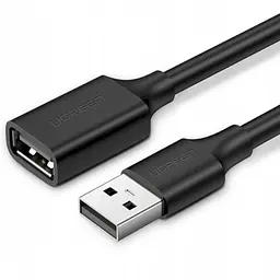 Кабель UGREEN US103 USB 2.0 Male to Female Extension Cable 1м Чорний (10314)