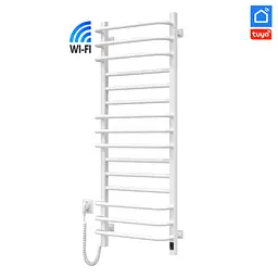 Електрична рушникосушка Navin Грандіс 480x1200 Sensor з Wi-Fi, ліва з таймером, біла 12-112033-4880, Білий, Ліве, Електронний - мініатюра 3
