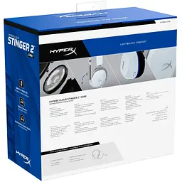 Навушники HyperX Cloud Stinger 2 Core for PlayStation White (6H9B5AA) - мініатюра 8