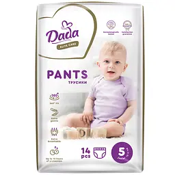 Подгузники-трусики Dada Elite Care 5 (12-17 кг), 14 шт.